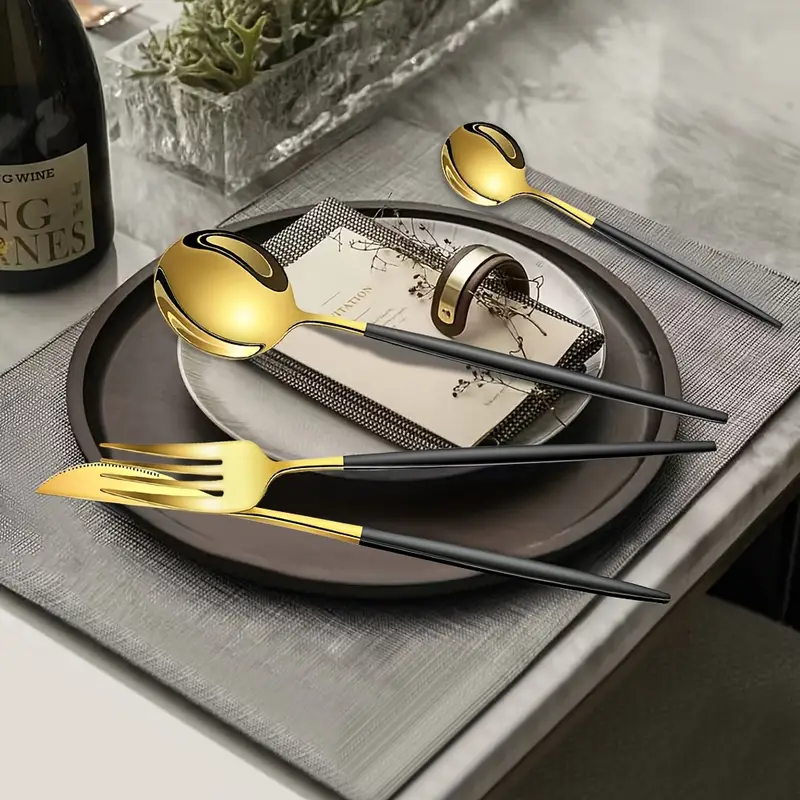 Ложка  Gold/Black