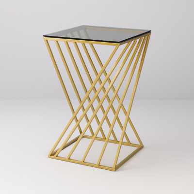 Коктейльний стіл Gold Geometric